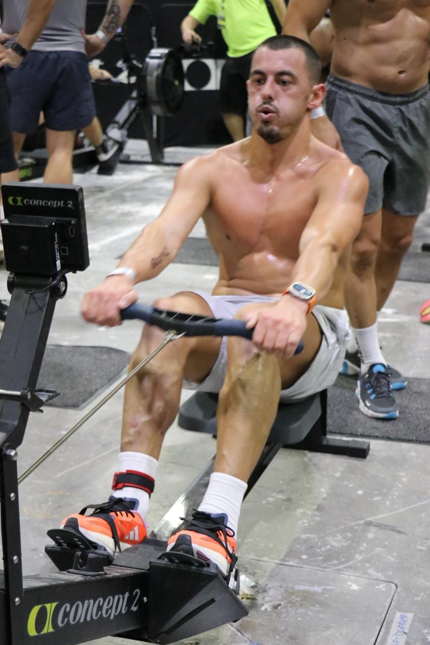 Hybrid × Dior athlete — strength session